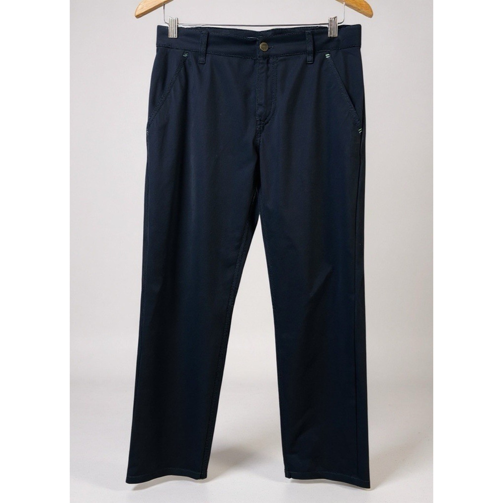 Alberto Golf Pants Men's 32 x 30 46 Modern Fit Black Pro 3XDry Cooler Chino Tech - Picture 1 of 16